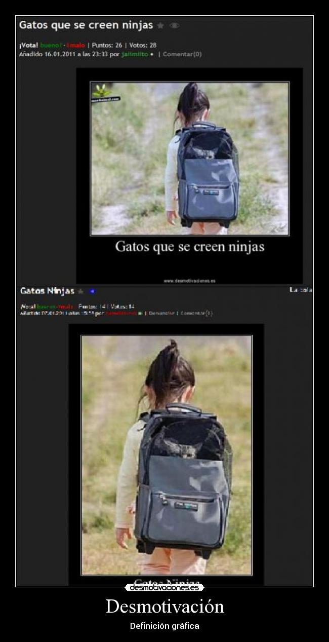 Desmotivación - Definición gráfica