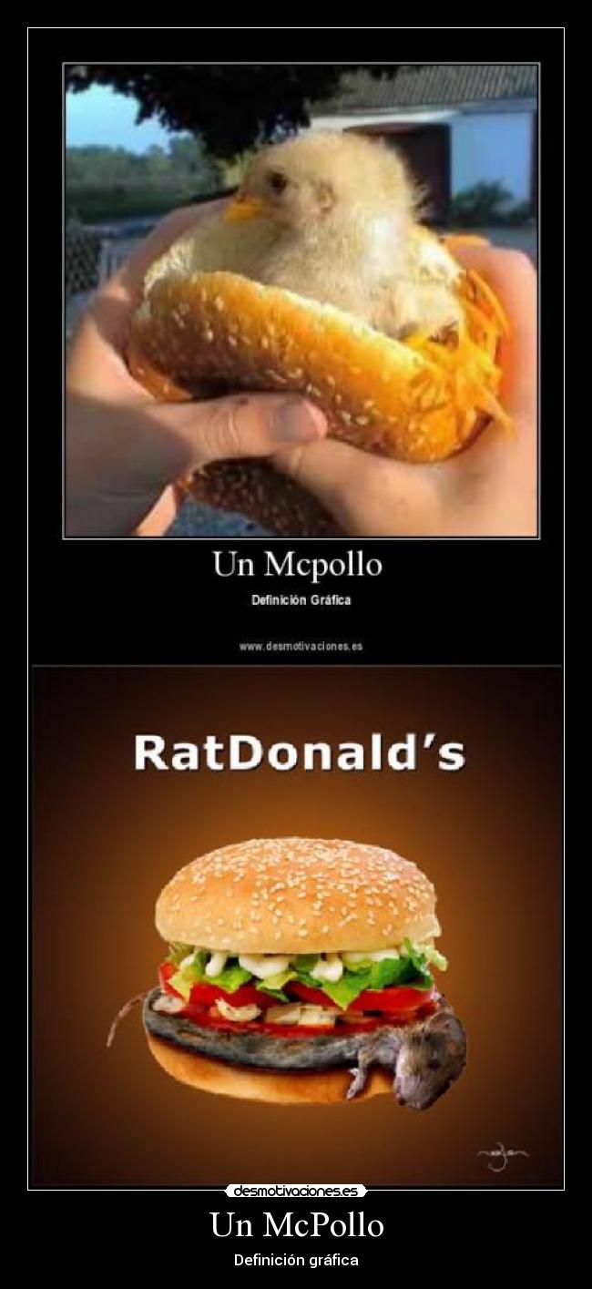Un McPollo - Definición gráfica