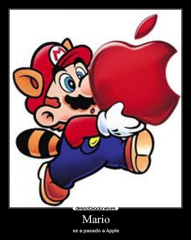Mario - se a pasado a Apple