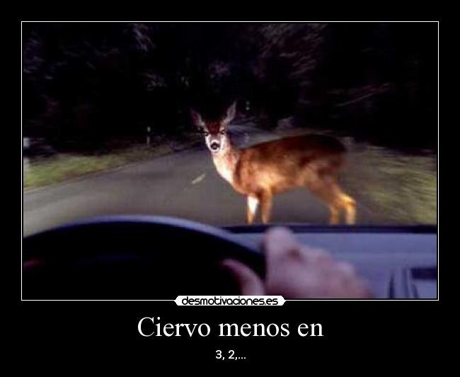 Ciervo menos en - 