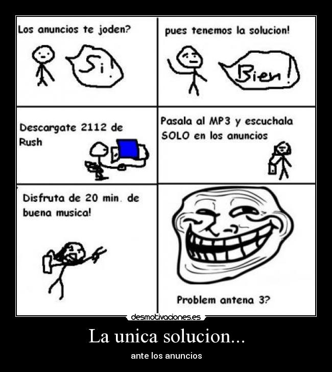 La unica solucion... -