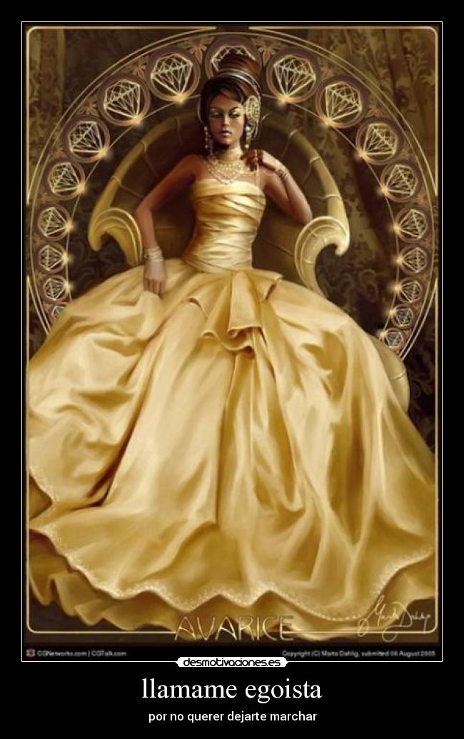 llamame egoista - por no querer dejarte marchar