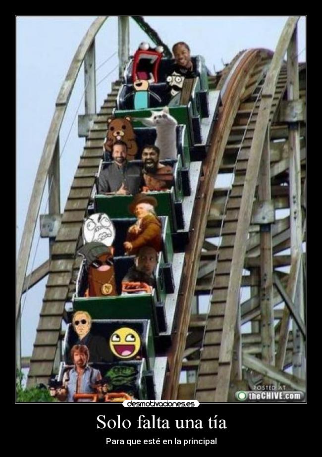 Solo falta una tía -