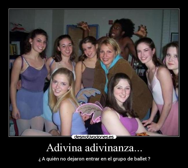 Adivina adivinanza... -