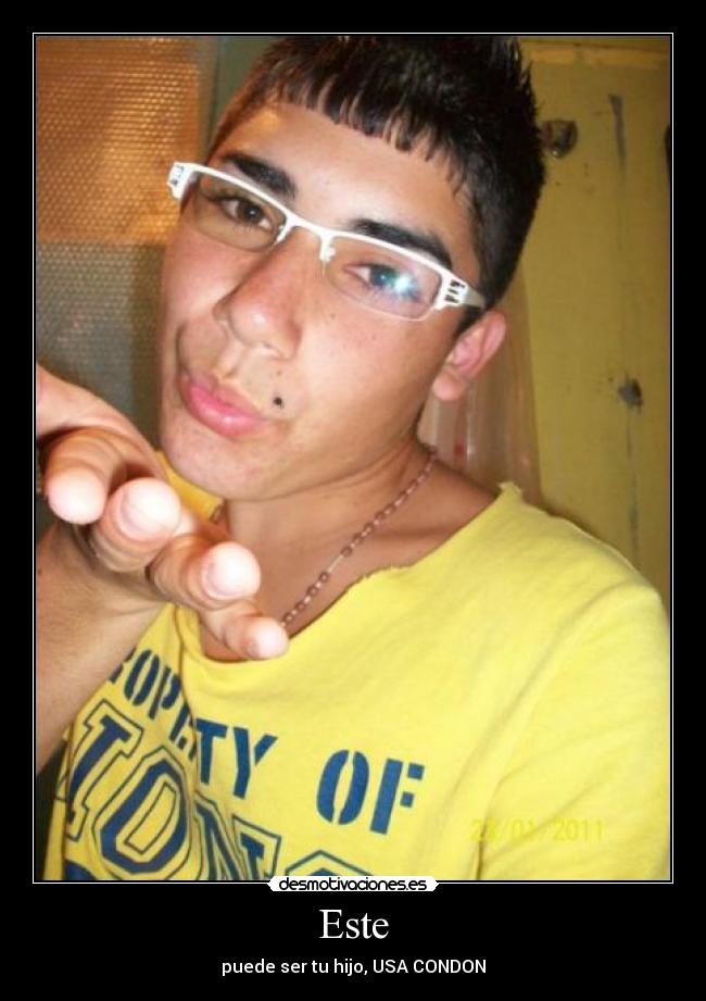Este - puede ser tu hijo, USA CONDON