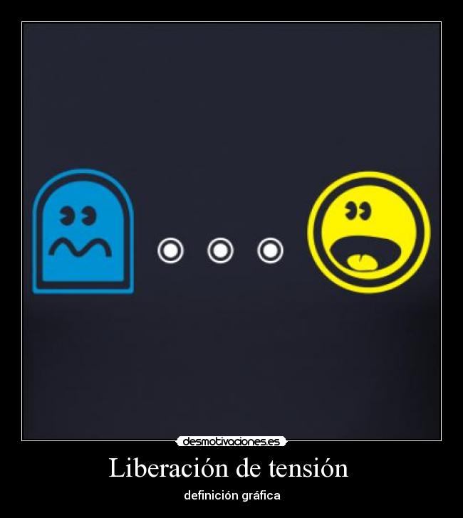 Liberación de tensión - definición gráfica