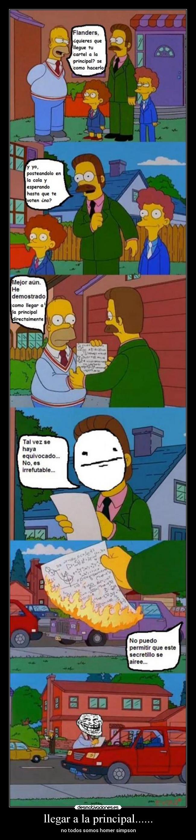 llegar a la principal...... - no todos somos homer simpson