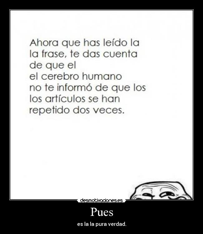 Pues -