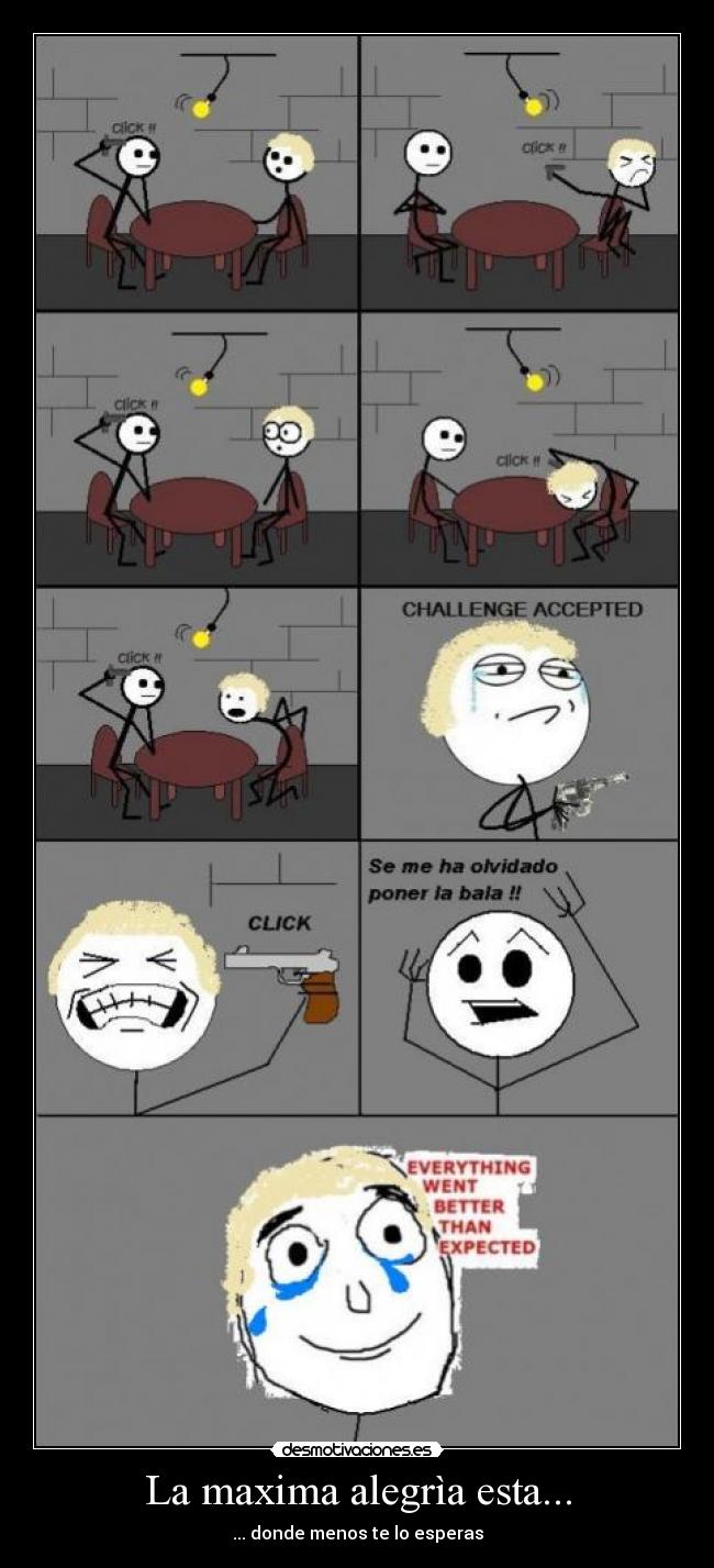 La maxima alegrìa esta... - 