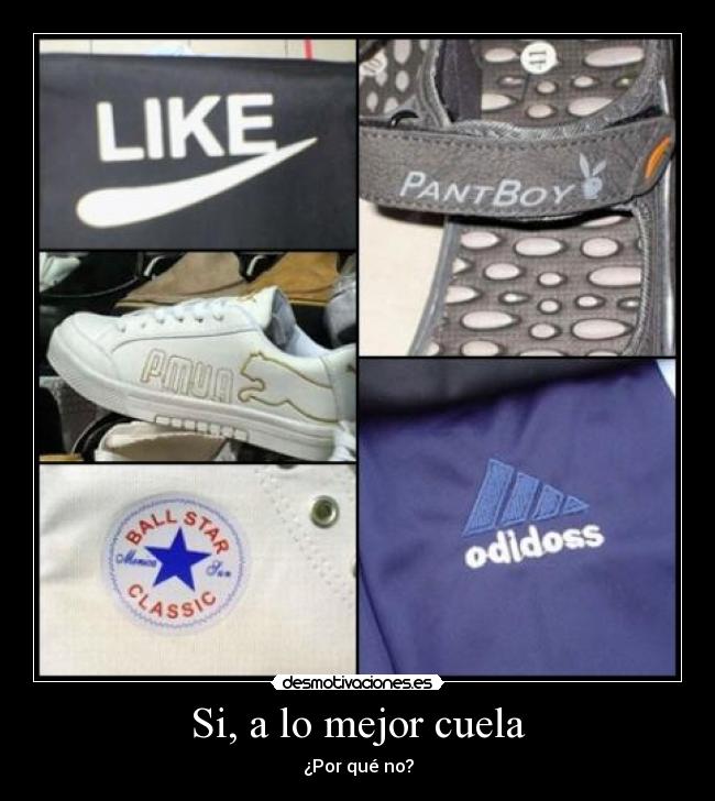 Si, a lo mejor cuela - ¿Por qué no?