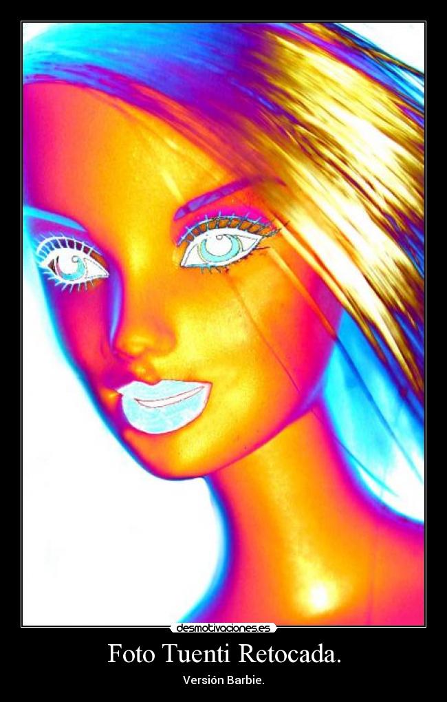 Foto Tuenti Retocada. -