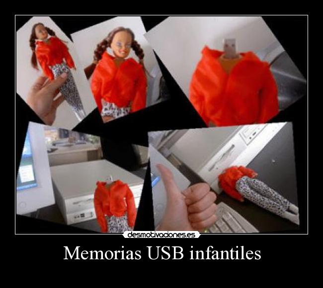 Memorias USB infantiles -