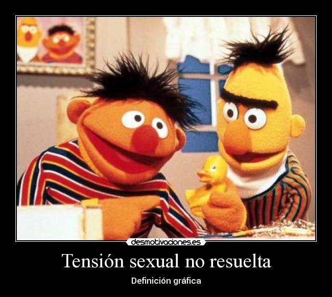 Tensión sexual no resuelta - Definición gráfica