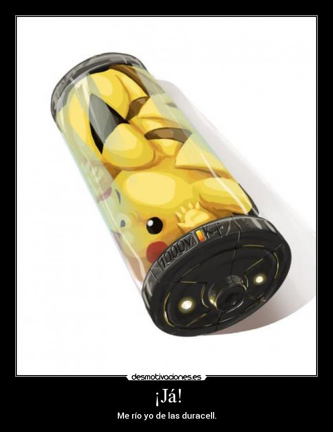 carteles pikachu duracell desmotivaciones