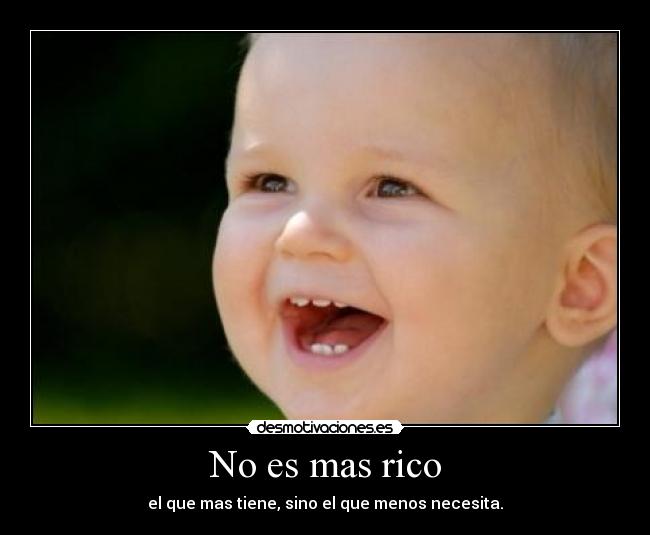 No es mas rico - 