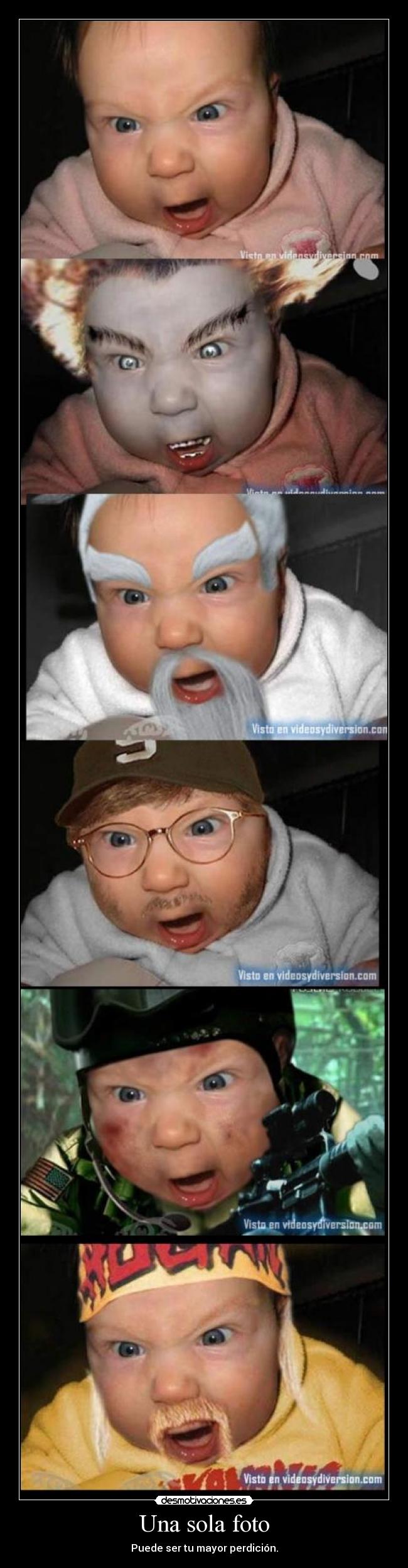 Una sola foto -