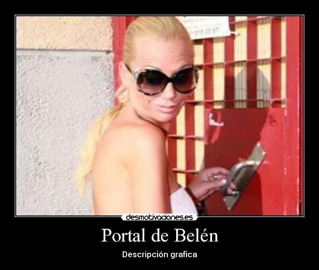 Portal de Belén - Descripción grafica