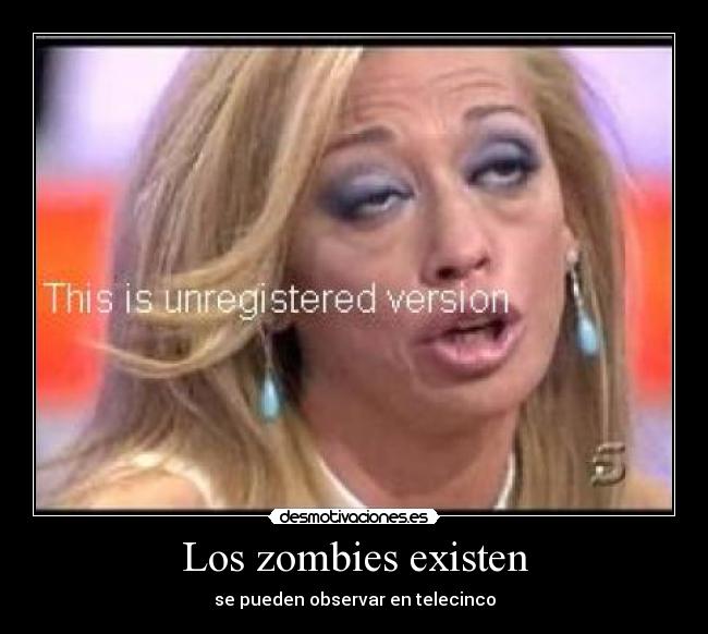 Los zombies existen -