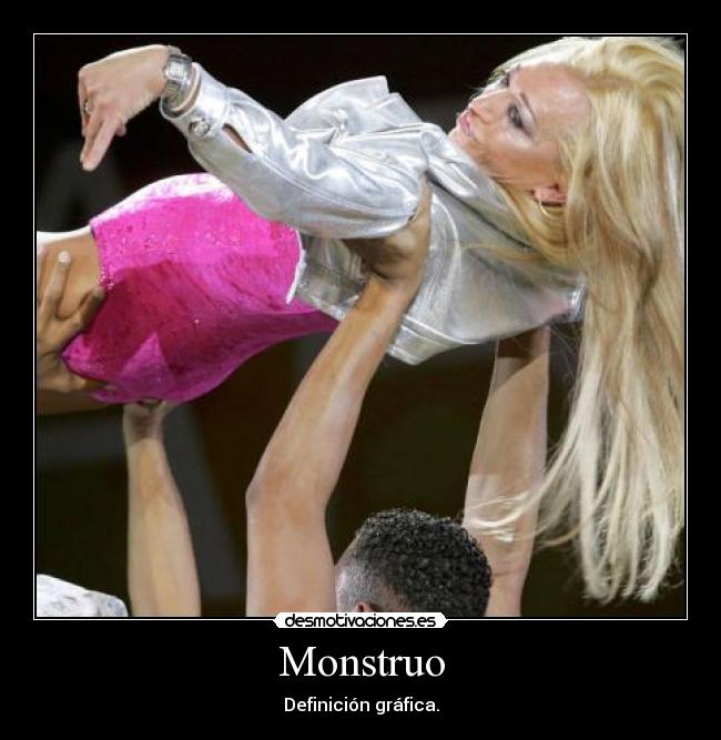 Monstruo - Definición gráfica.