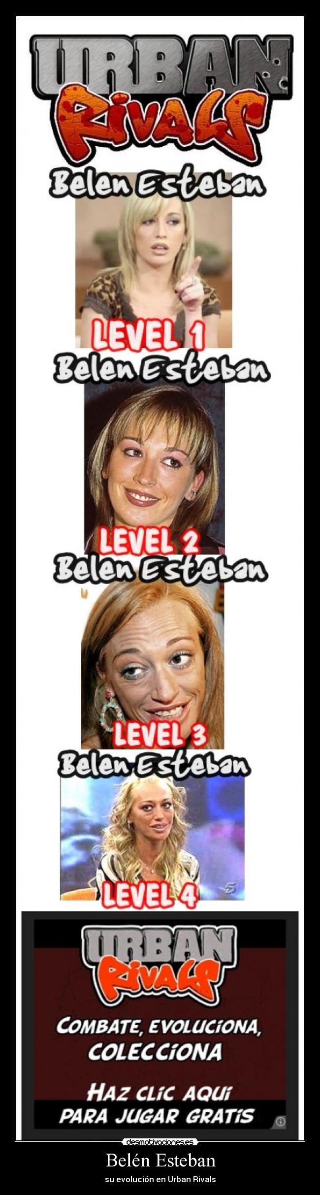 carteles belen esteban urban rivals desmotivaciones