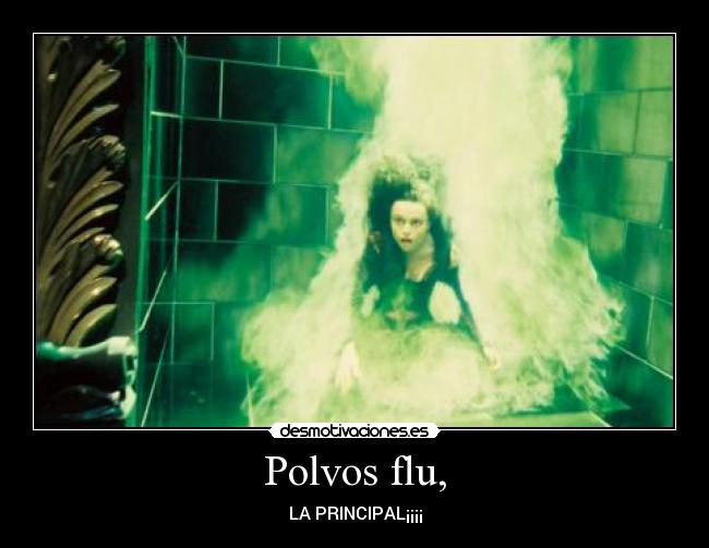 Polvos flu, -