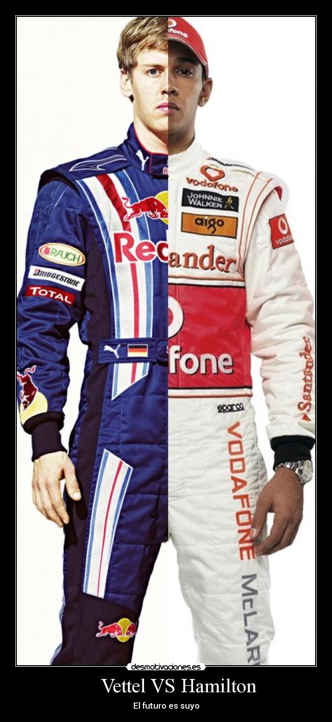 carteles vettel hamilton desmotivaciones
