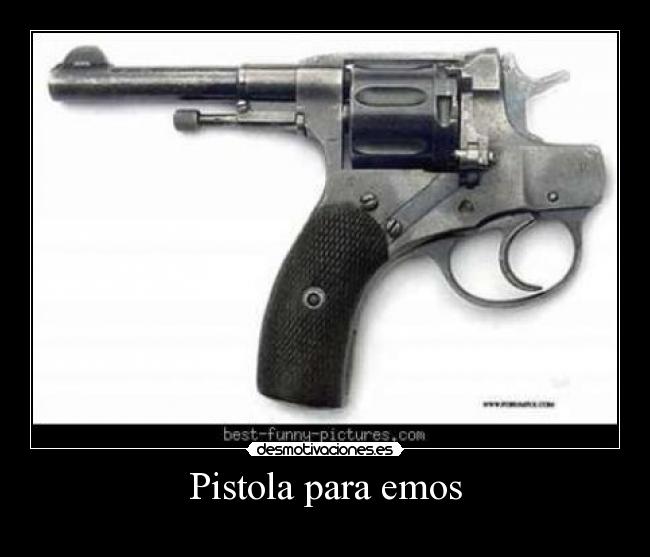 Pistola para emos - 