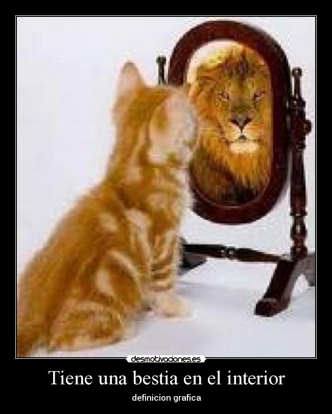 Tiene una bestia en el interior - definicion grafica