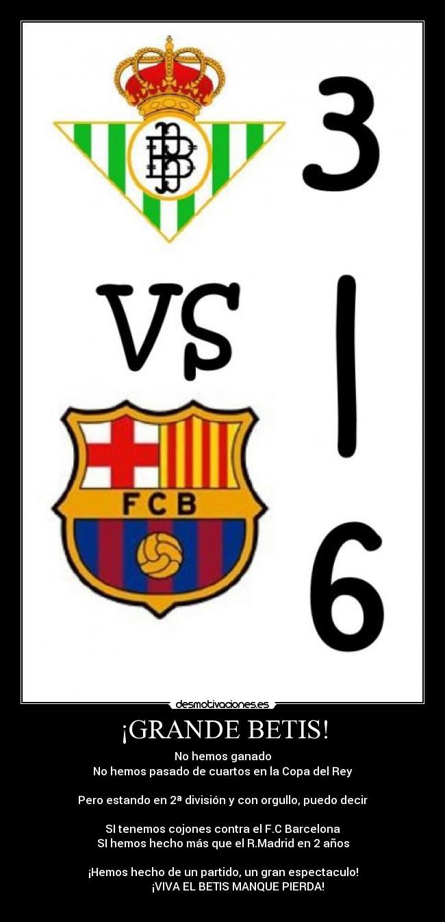 ¡GRANDE BETIS! -