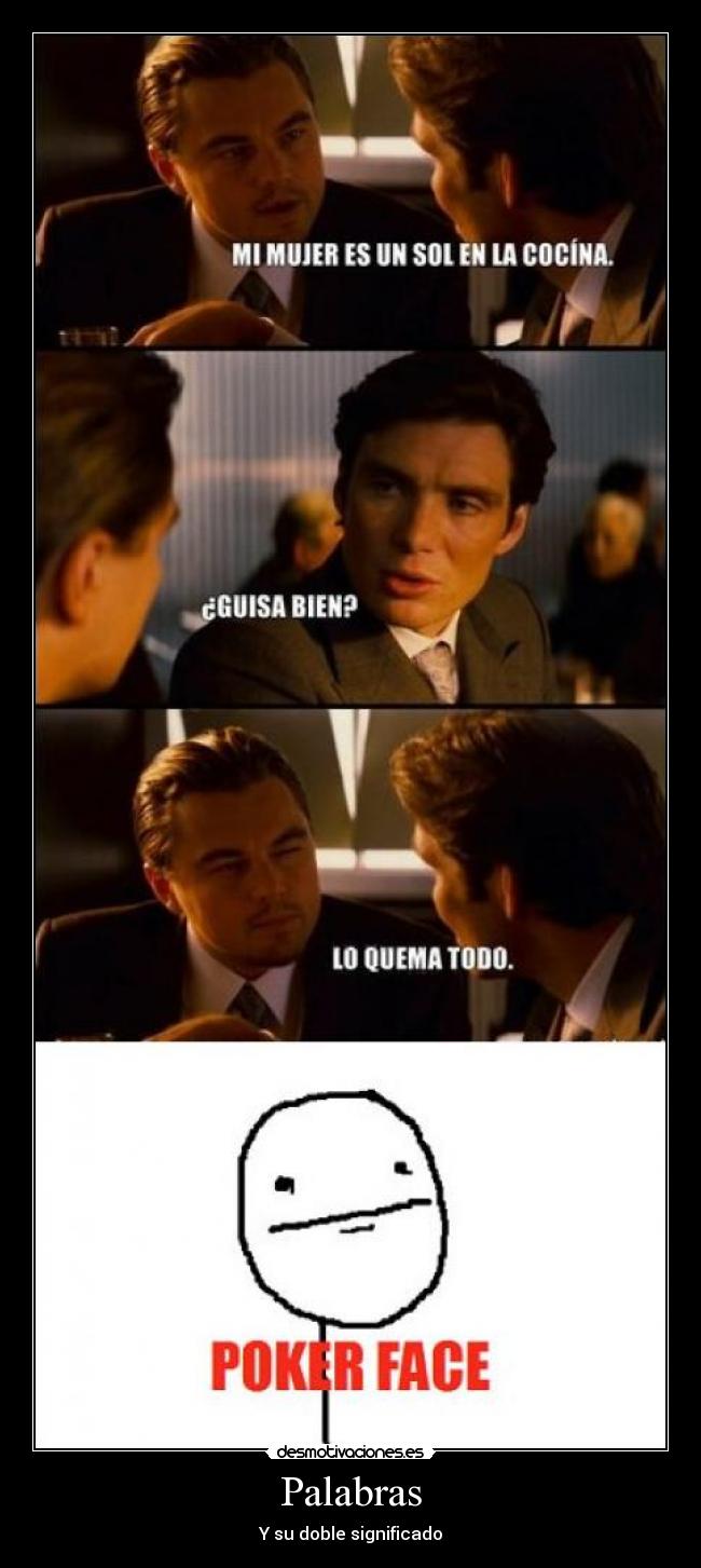 Palabras - Y su doble significado