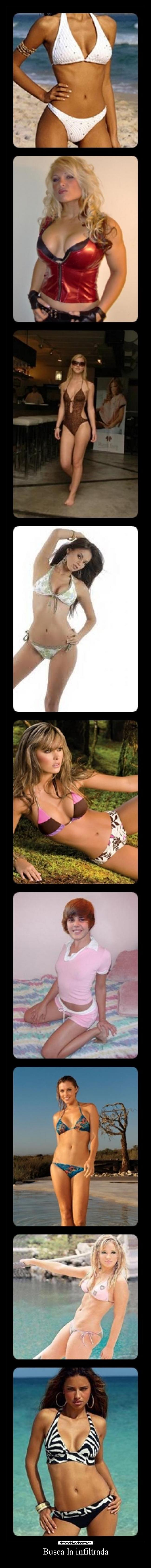 Busca la infiltrada -