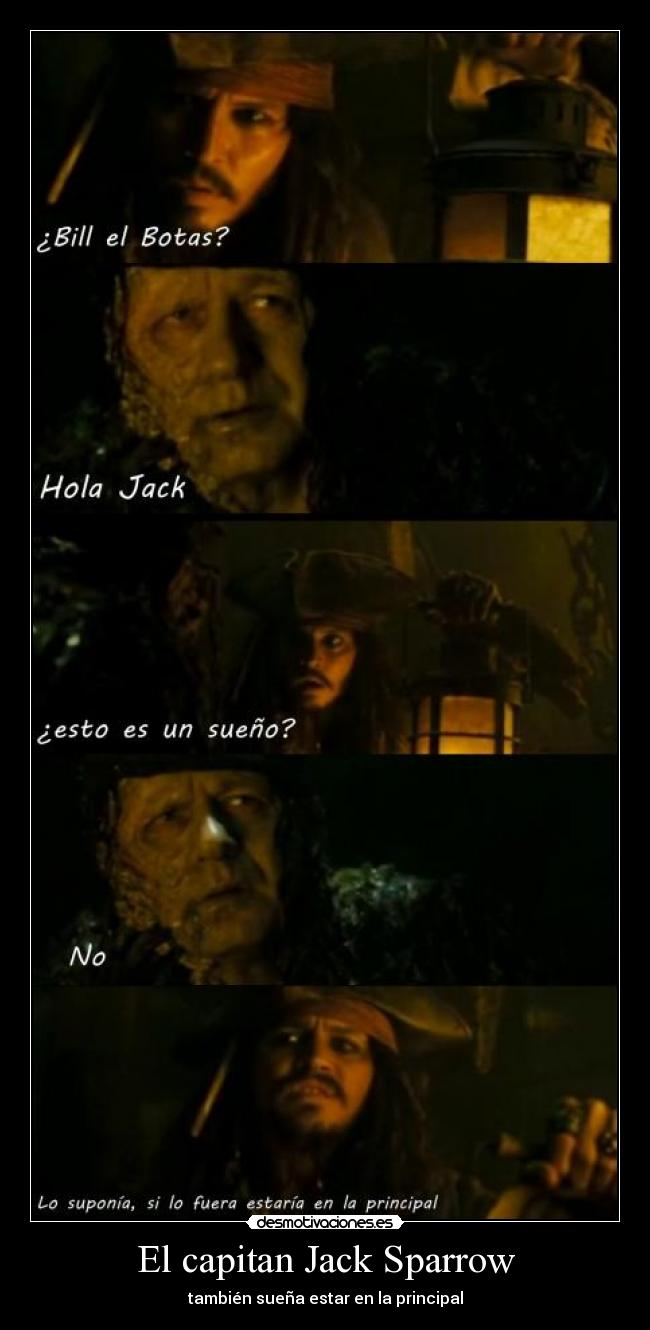 El capitan Jack Sparrow - 