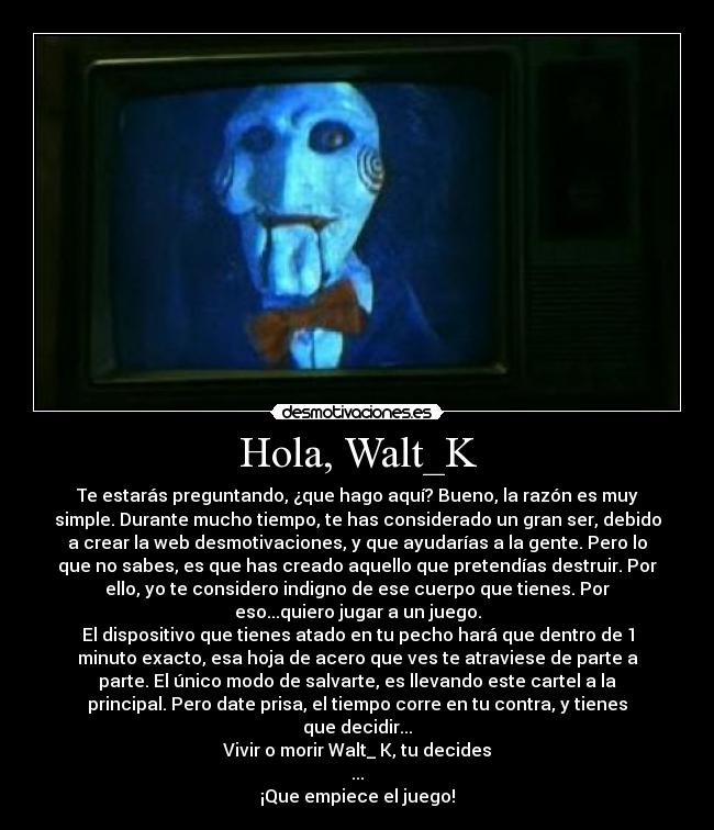 carteles start the game saw desmotivaciones