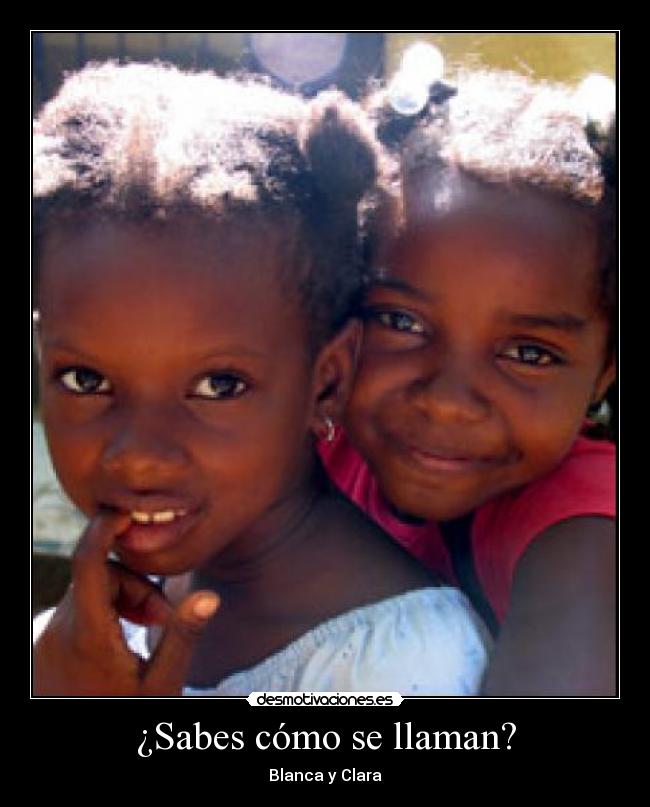 ¿Sabes cómo se llaman? - 