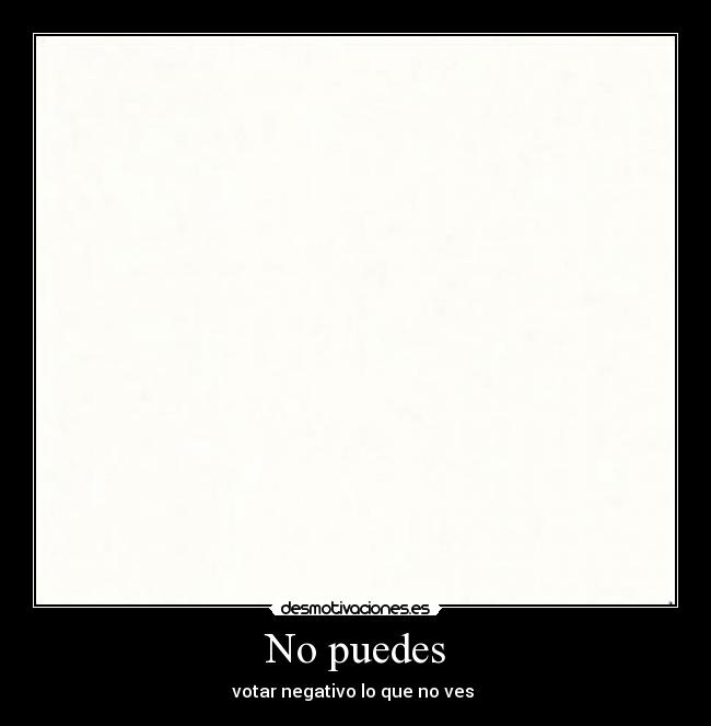 No puedes - 