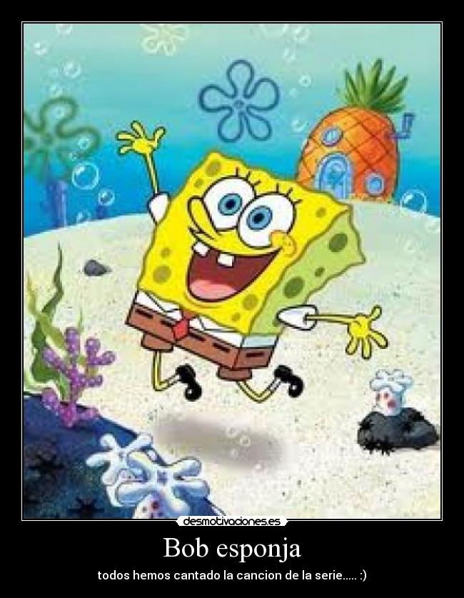 Bob esponja -