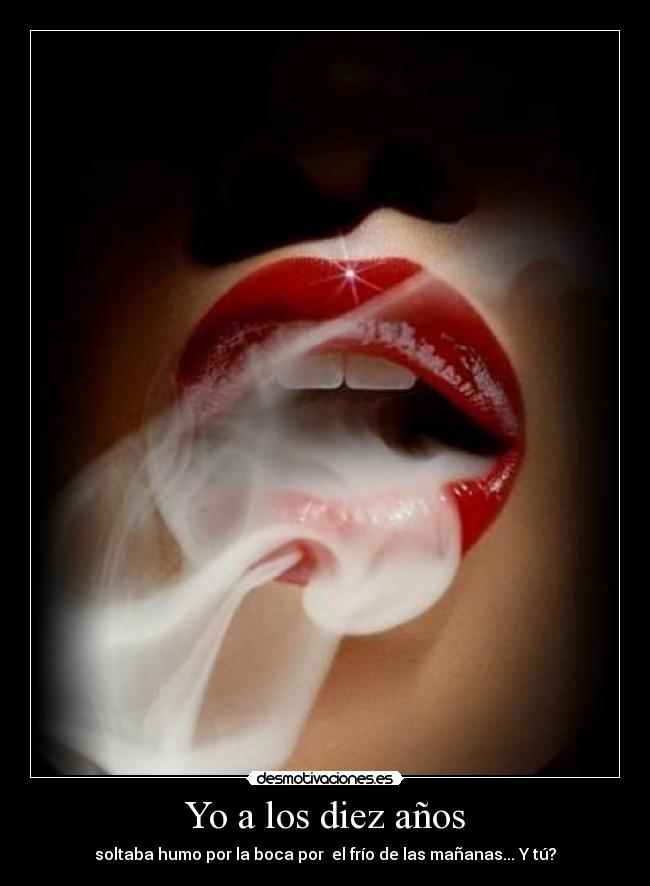 Yo a los diez años -