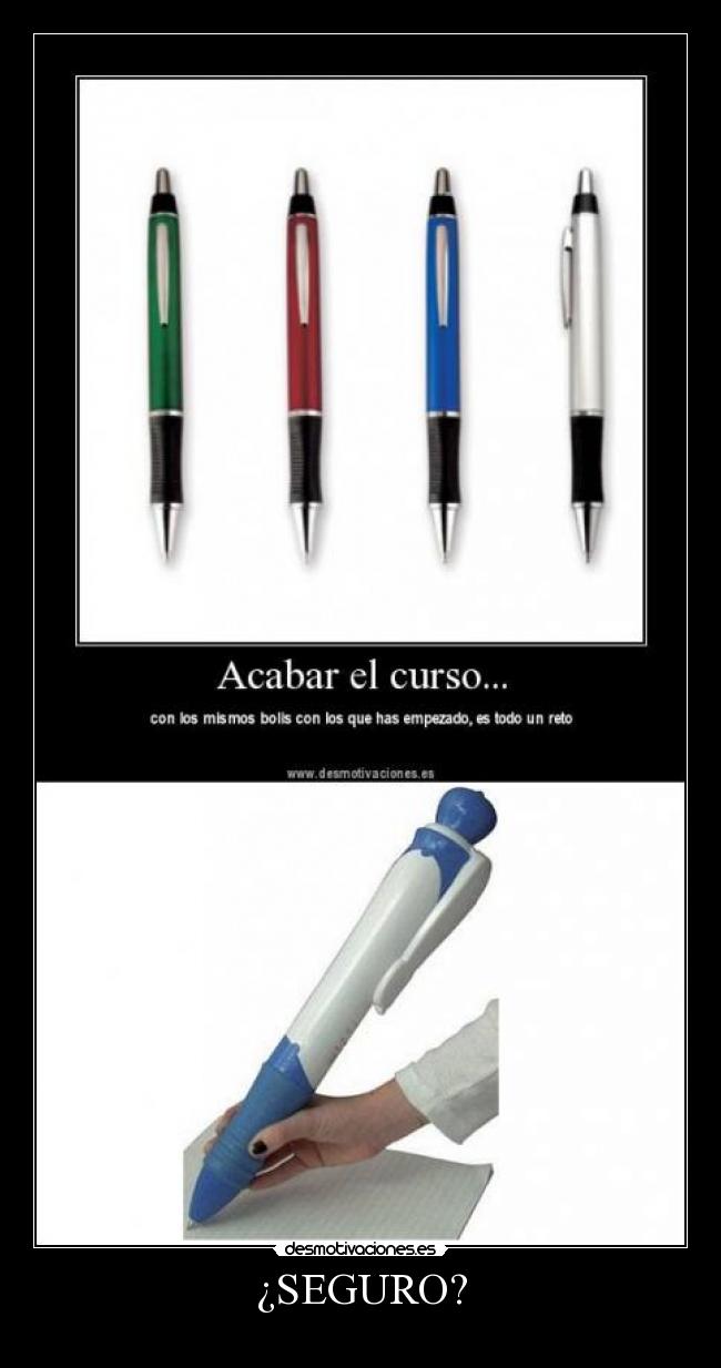 ¿SEGURO? - 
