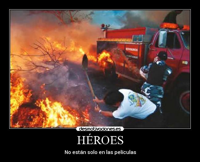 carteles heroes desmotivaciones