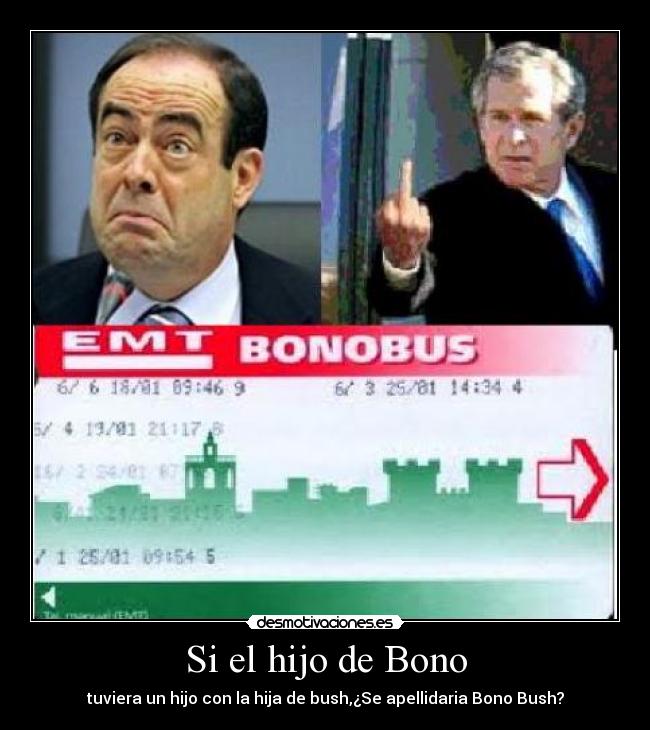 Si el hijo de Bono - 