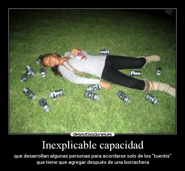 Inexplicable capacidad - 