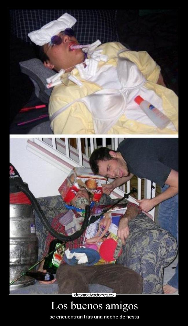 Los buenos amigos -