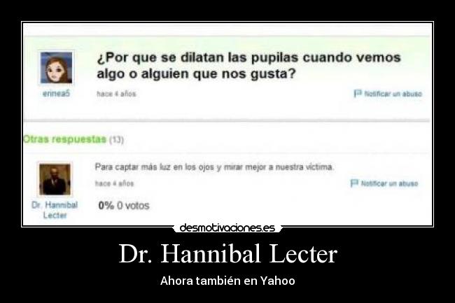 Dr. Hannibal Lecter -