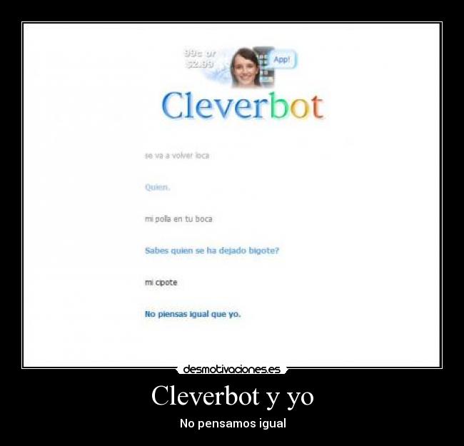 Cleverbot y yo - 
