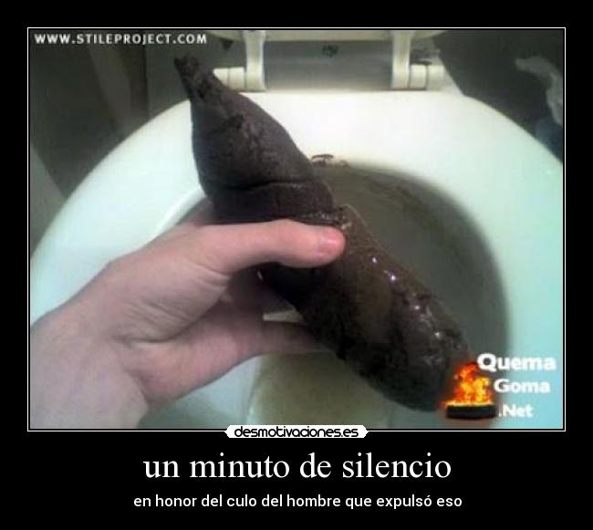 un minuto de silencio - 