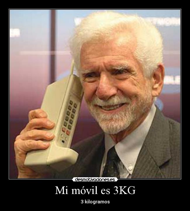 Mi móvil es 3KG - 