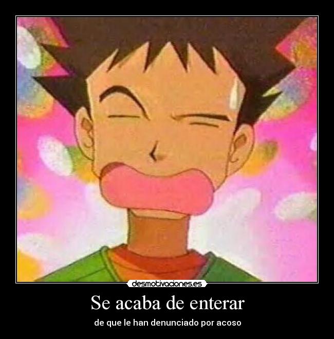 Se acaba de enterar - 