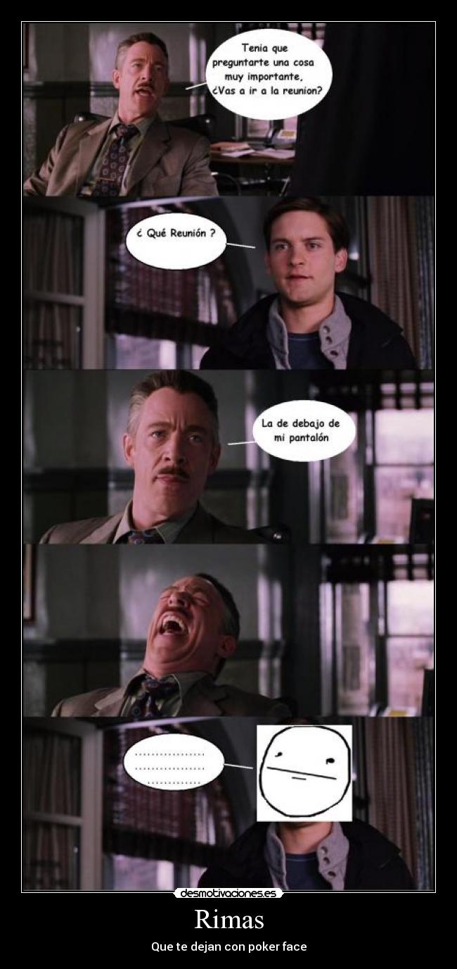 carteles poker face desmotivaciones