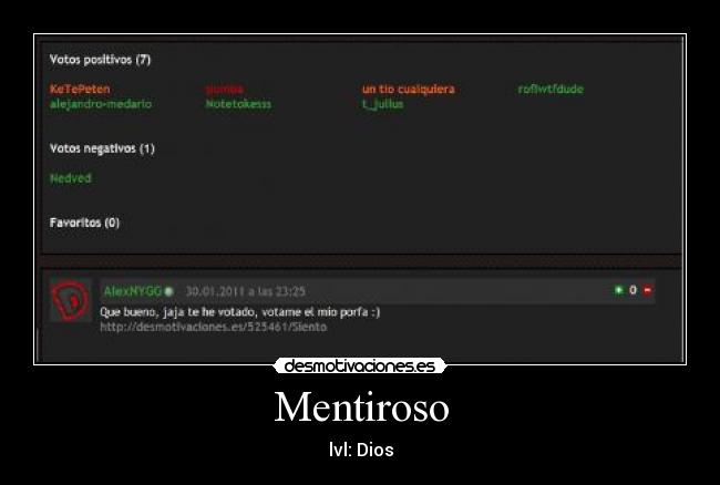 Mentiroso - 