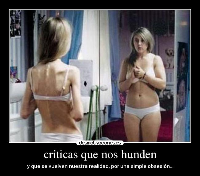 críticas que nos hunden -